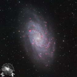 Messier 33 Ready to Print